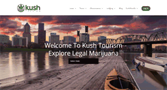 Desktop Screenshot of kushtourism.com