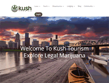 Tablet Screenshot of kushtourism.com